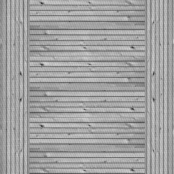 Patterned Platinum Gray Rug, pat3945gry