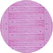 Square Patterned Pastel Purple Pink Rug, pat3945pur