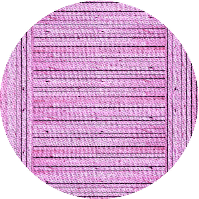 Square Machine Washable Transitional Pastel Purple Pink Rug in a Living Room, wshpat3945pur