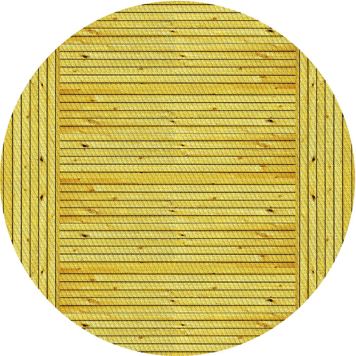 Square Patterned Golden Yellow Rug, pat3945yw