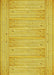 Patterned Golden Yellow Rug, pat3945yw