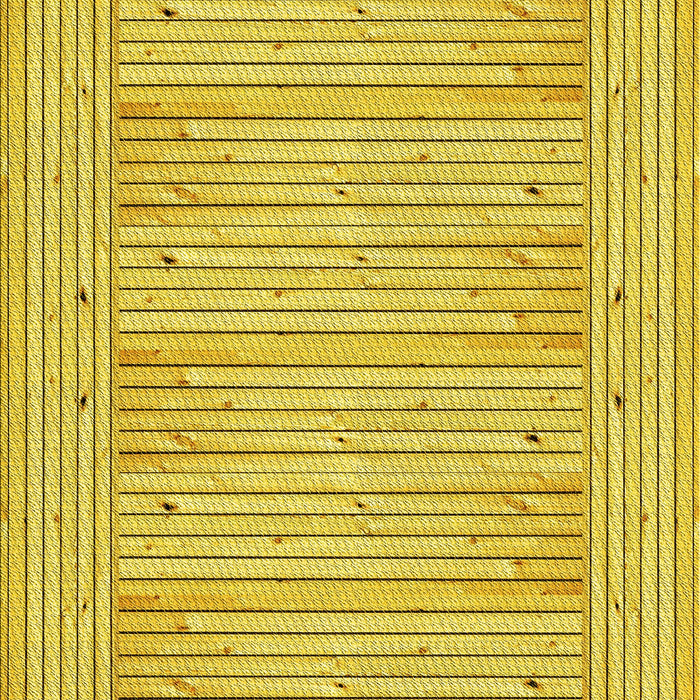 Patterned Golden Yellow Rug, pat3945yw