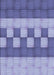 Machine Washable Transitional Deep Periwinkle Purple Rug, wshpat3946blu