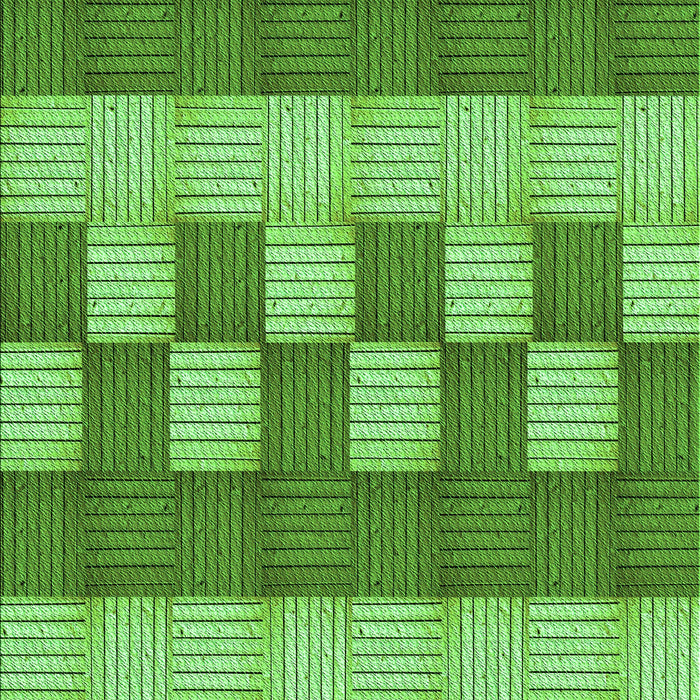 Patterned Emerald Green Rug, pat3946grn