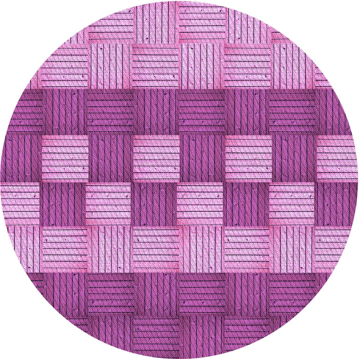 Square Patterned Violet Purple Rug, pat3946pur