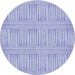 Square Patterned Periwinkle Purple Rug, pat3947blu