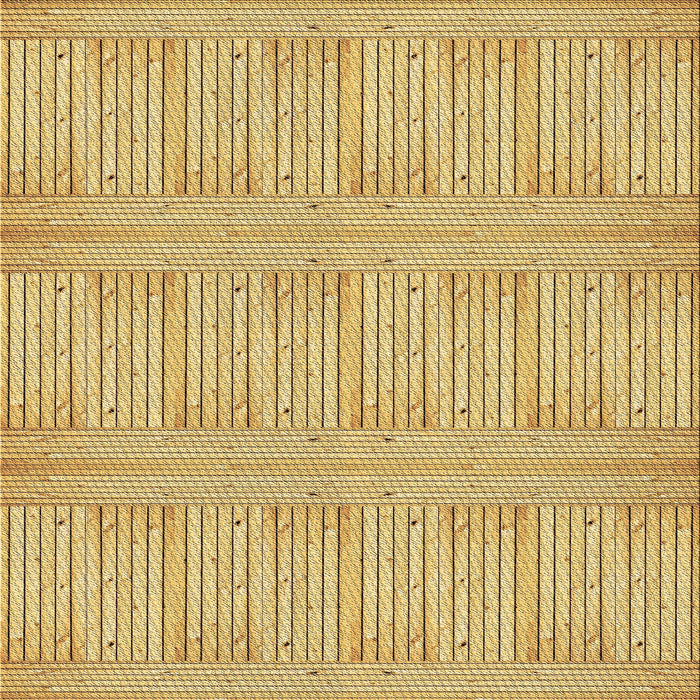 Round Patterned Bold Yellow Rug, pat3947brn