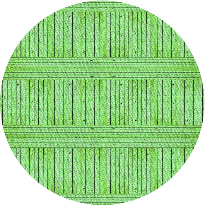 Square Patterned Emerald Green Rug, pat3947grn