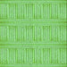 Round Machine Washable Transitional Emerald Green Rug, wshpat3947grn