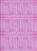 Patterned Pastel Purple Pink Rug, pat3947pur