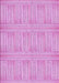 Machine Washable Transitional Pastel Purple Pink Rug, wshpat3947pur