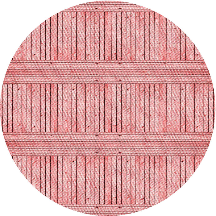 Square Patterned Red Rug, pat3947rd