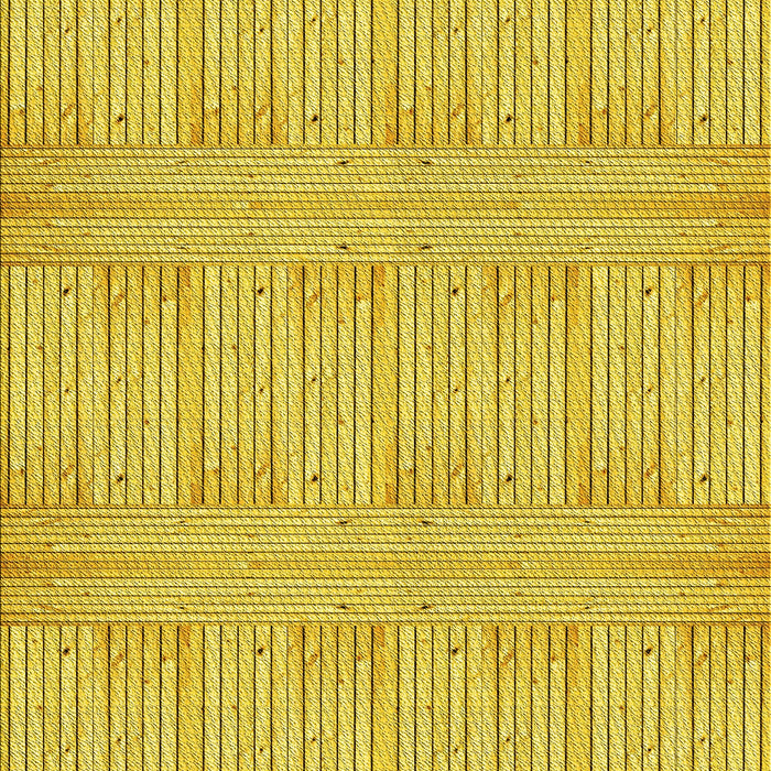 Patterned Golden Yellow Rug, pat3947yw