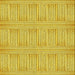Round Machine Washable Transitional Golden Yellow Rug, wshpat3947yw