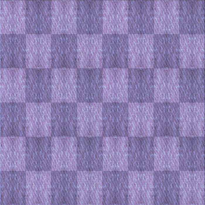 Round Patterned Purple Mimosa Purple Rug, pat3948blu