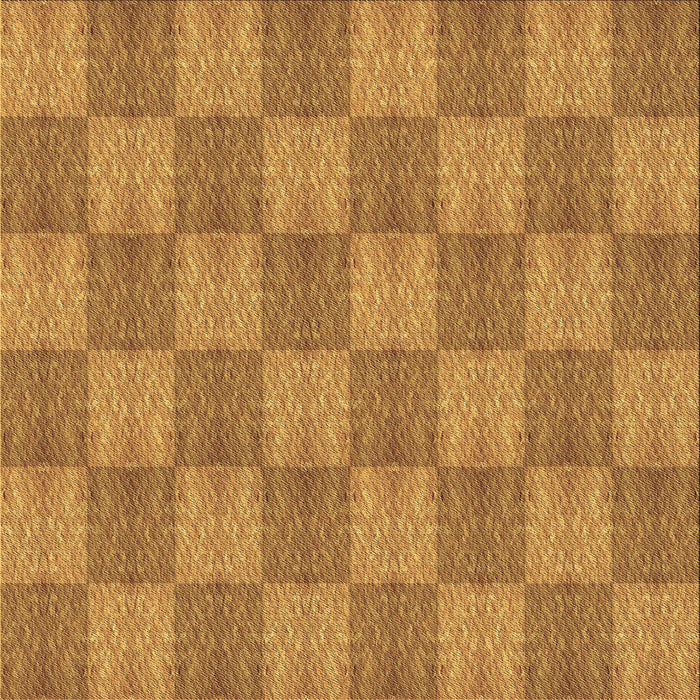 Round Patterned Dark Orange Rug, pat3948brn