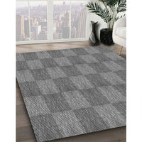 Patterned Ash Gray Rug, pat3948gry