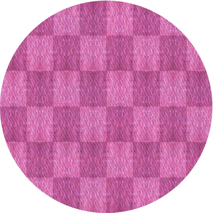 Square Machine Washable Transitional Deep Pink Rug in a Living Room, wshpat3948pur