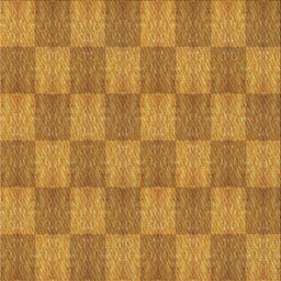 Square Patterned Orange Novelty Rug, pat3948