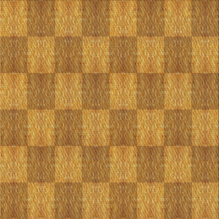 Square Patterned Orange Novelty Rug, pat3948