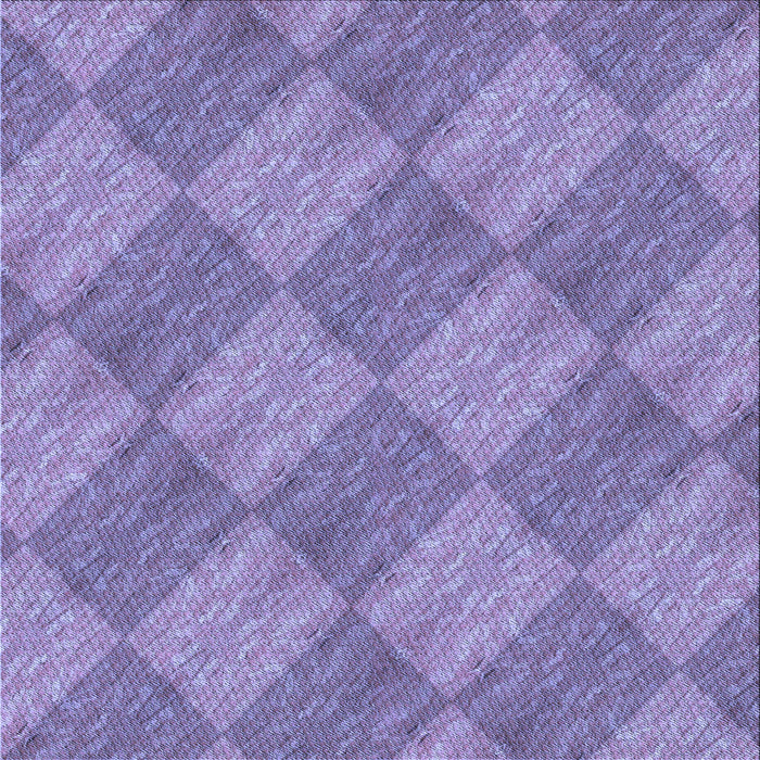 Round Patterned Purple Mimosa Purple Rug, pat3949blu