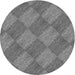 Square Machine Washable Transitional Ash Gray Rug in a Living Room, wshpat3949gry