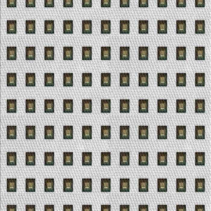 Machine Washable Transitional White Smoke Rug, wshpat394