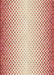 Patterned Red Rug, pat395brn