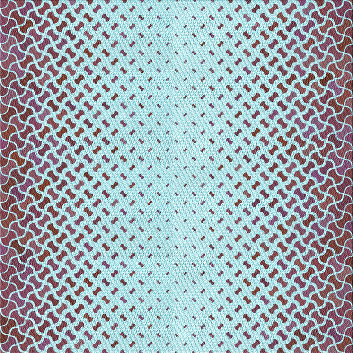 Round Machine Washable Transitional French Lilac Purple Rug, wshpat395lblu