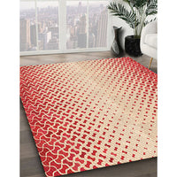 Patterned Golden Blonde Gold Rug, pat395org