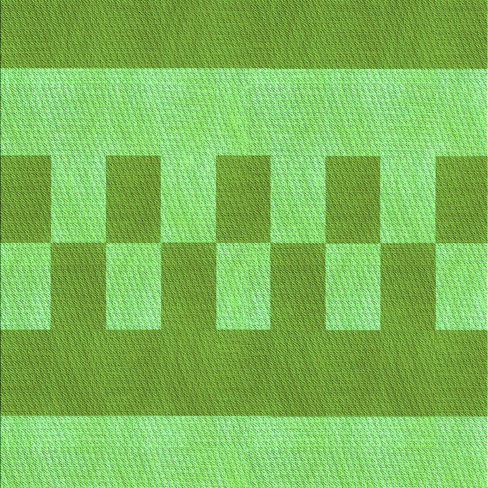 Machine Washable Transitional Emerald Green Rug, wshpat3950grn