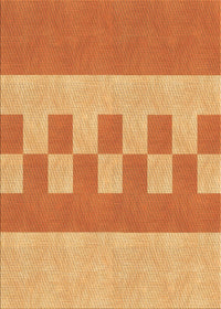 Machine Washable Transitional Orange Rug, wshpat3950org