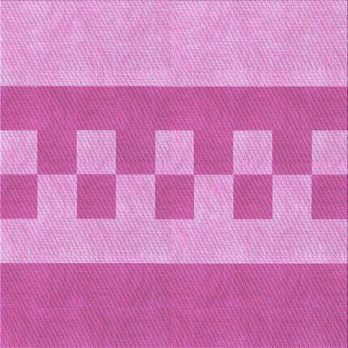 Round Patterned Violet Purple Rug, pat3950pur