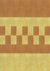 Machine Washable Transitional Sedona Brown Rug, wshpat3950