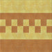 Sideview of Machine Washable Transitional Sedona Brown Rug, wshpat3950