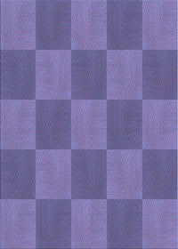 Machine Washable Transitional Deep Periwinkle Purple Rug, wshpat3951blu