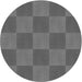 Square Patterned Gray Rug, pat3951gry