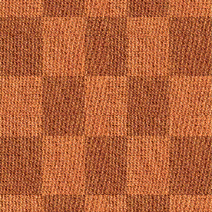 Patterned Neon Orange Rug, pat3951org