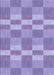 Patterned Purple Mimosa Purple Rug, pat3952blu