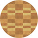 Square Patterned Sedona Brown Rug, pat3952brn