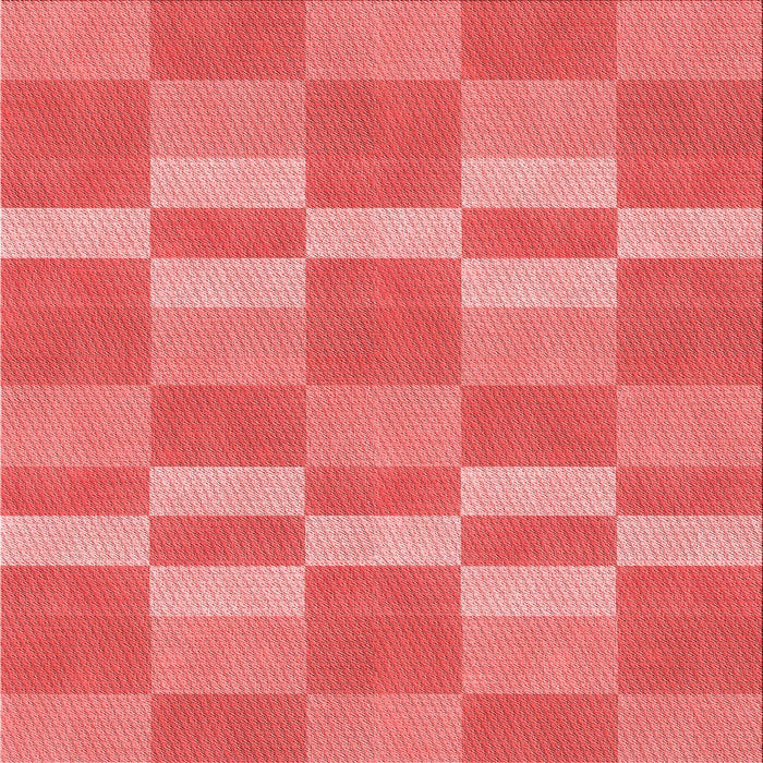 Round Patterned Ruby Red Rug, pat3952rd