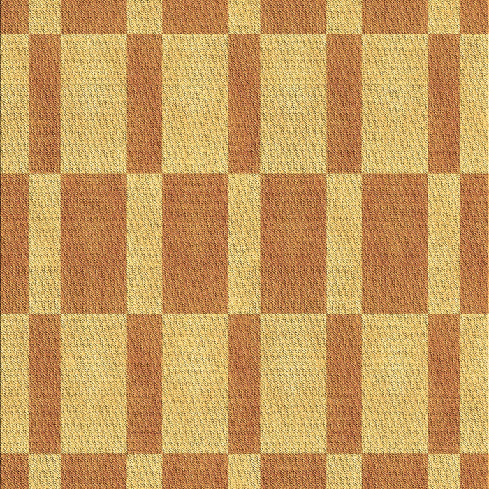 Patterned Neon Orange Rug, pat3953brn