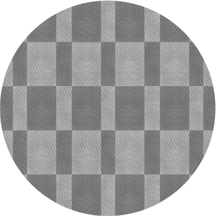 Square Machine Washable Transitional Dark Gray Rug in a Living Room, wshpat3953gry