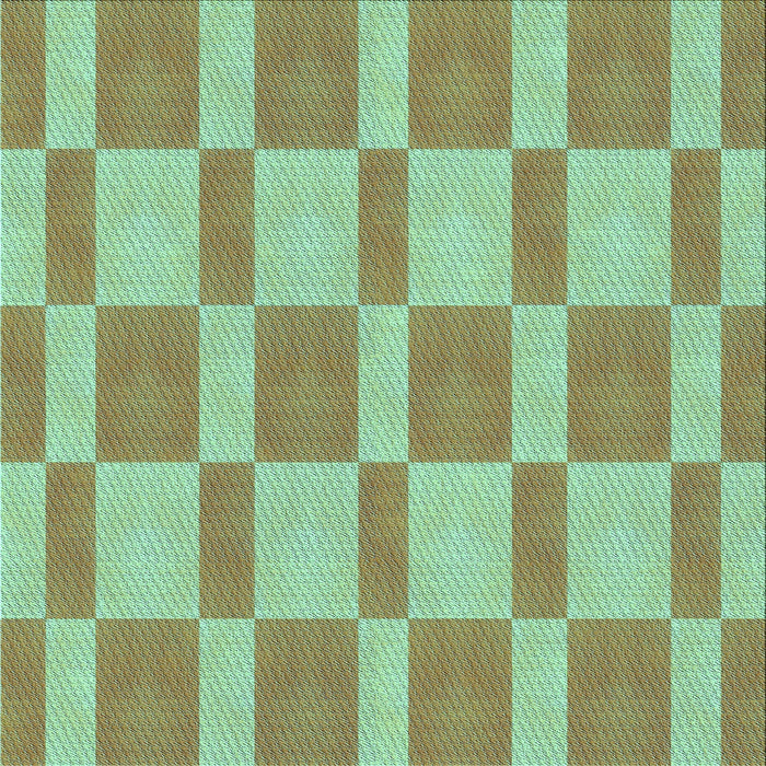 Round Machine Washable Transitional Pastel Green Rug, wshpat3953lblu