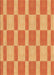 Patterned Orange Rug, pat3953org
