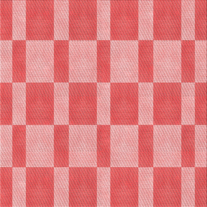 Round Patterned Light Coral Pink Rug, pat3953rd