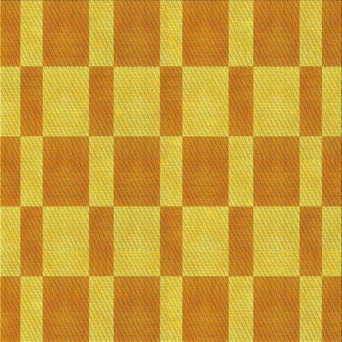 Round Machine Washable Transitional Neon Orange Rug, wshpat3953yw