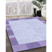 Machine Washable Transitional Blue Rug in a Family Room, wshpat3954blu