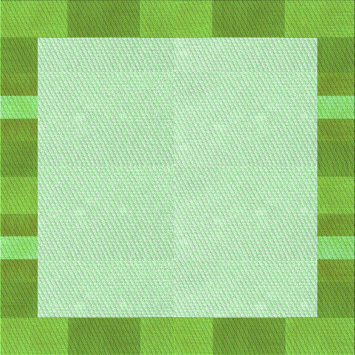 Round Patterned Green Rug, pat3954grn