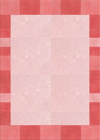 Machine Washable Transitional Light Red Pink Rug, wshpat3954rd